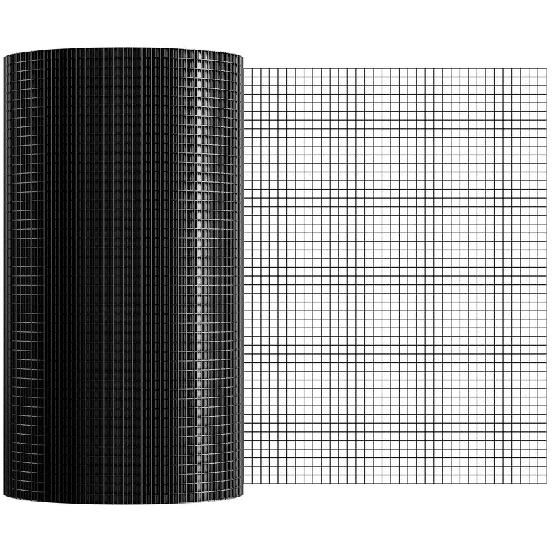Metāla siets 610 × 30 480 mm, 1,0 mm stieple, cinkots ar vinila pārklājumu, vistas kūšu, trušu un čūsku žogiem, mājputnu iežogojumiem