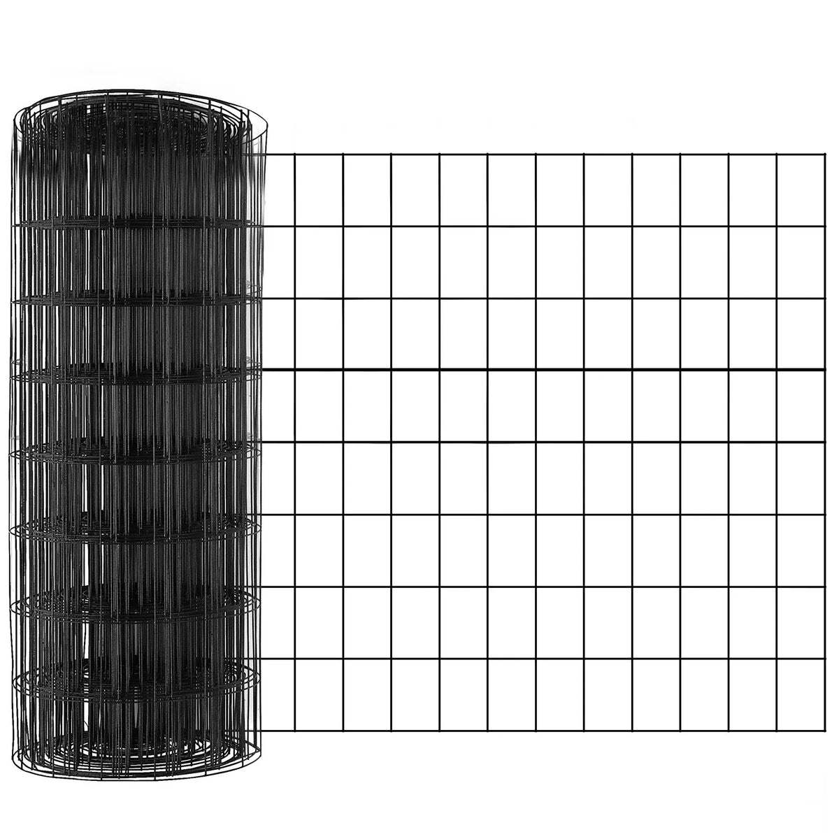 Metal mesh 61 × 1524 cm, 16 Ga galvanised wire with vinyl coating, chicken fence, rabbit and snake protection, poultry enclosures