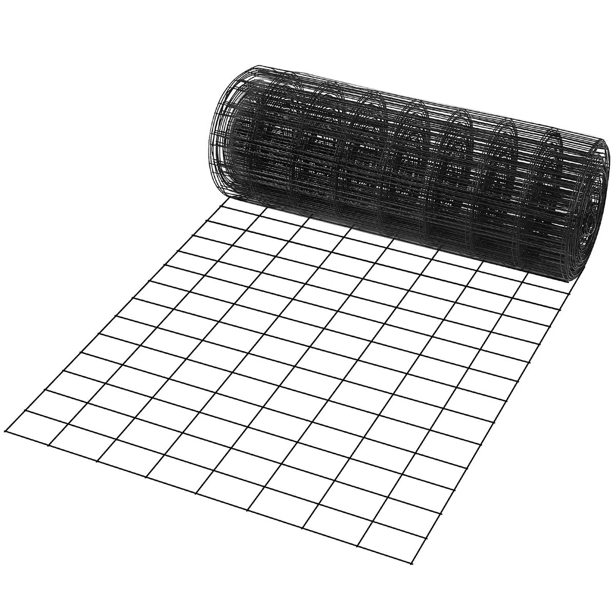 Metal mesh 61 × 1524 cm, 16 Ga galvanised wire with vinyl coating, chicken fence, rabbit and snake protection, poultry enclosures