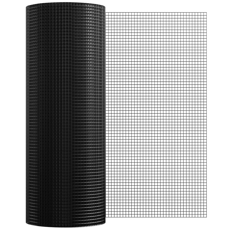 Cinkota metāla sieta rullis 910 × 30 480 мм, 19 Gauge, ar vinila pārklājumu, vistas kūtīm, trušu un čūsku žogiem, mājputnu nožogojumiem