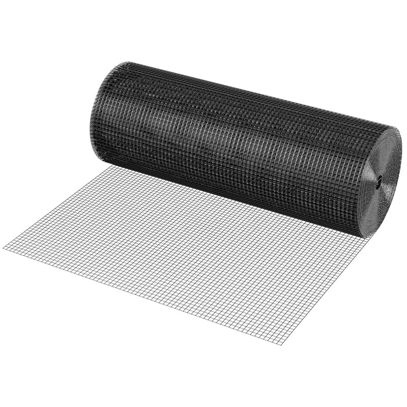 Cinkota metāla sieta rullis 910 × 30 480 мм, 19 Gauge, ar vinila pārklājumu, vistas kūtīm, trušu un čūsku žogiem, mājputnu nožogojumiem