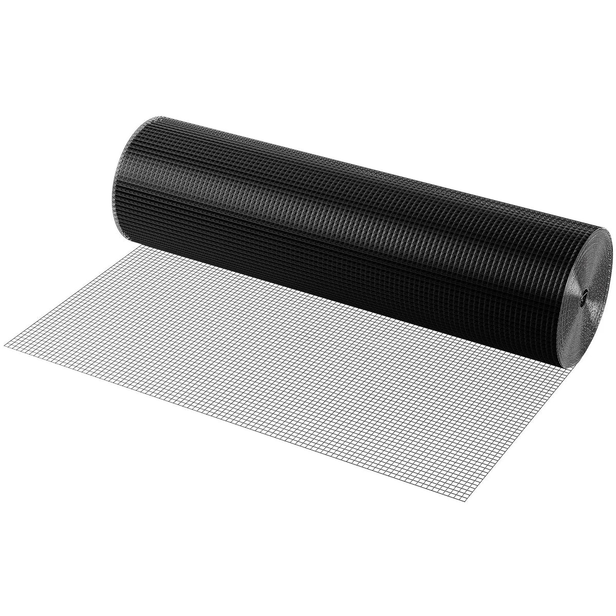 Metal mesh 1220 × 30 480 mm, 1.0 mm wire, hot-dipped galvanised with vinyl coating, for chicken coops, rabbit and snake fencing, bird enclosures