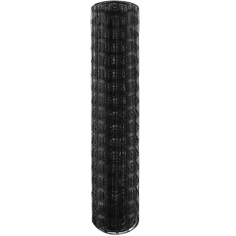 Metāla siets 1220 × 15 240 mm, 1,6 mm stieple, karsti cinkots ar vinila pārklājumu, vistas kūtīm, trušu un čūsku žogiem, putnu iežogojumiem