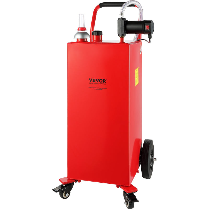 VEVOR Pārvietojams degvielas konteiners ar elektrisko sūkni, 114 litri, 180 W