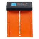 VEVOR automātiskās vistas kūts durvis, akumulatora darbināmas, ar taimeri un manuālo iestatīšanu, pretpiestiprināšanas drošību, izturīgu alumīnija sakausējumu, vistas ieejas vārtu atvērējs ar ūdensizturīgu blīvējumu, oranžas