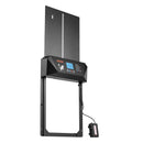 VEVOR automātiskās vistas kūts durvis ar LCD displeju, gaismas sensoru, taimeri un manuālo vadību, līdzstrāvas un bateriju barošanu, pretpiestiprināšanas drošību, izturīgu alumīnija sakausējumu, vistas ieejas vārtu atvērējs saimniecībai