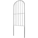 Dārza metāla žogs dzīvnieku barjerai 731,5 × 396,2 см ar 5,1 см mietiņu atstarpi, 10 gab. komplekts