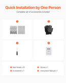 VEVOR metāla paaugstinātā dārza dobe 1,2 × 0,6 × 0,3 m, ovāla cinkota stādīšanas kaste ar atvērtu apakšu, liela stādāmā dobe dārzeņiem, ziediem un sukulentiem, cinkota krāsa