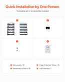 Metāla paaugstinātā dārza dobe 122 × 61 × 61 cm āra cinkota stādīšanas kaste sudraba krāsā