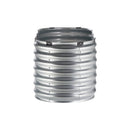 Metāla paaugstinātā dārza dobe 122 × 61 × 61 cm āra cinkota stādīšanas kaste sudraba krāsā