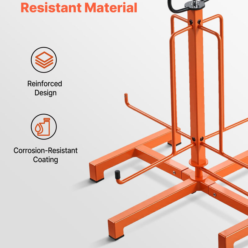 Kabeļu dozators - grīdas stiprinājums, pārnēsājams, rūpnieciskai un elektropreču tirdzniecības lietošanai