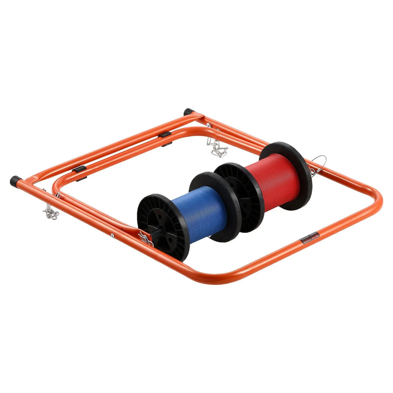 Salokāms vadu ruļļļu statīvs - izturīgs kabeļu turētājs rūpnieciskai elektroinstalācijai