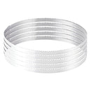 VEVOR lentzāģa asmens 2780 mm, 4 TPI, no SK5 augstas izturības oglekļa tērauda ar rūdītiem 18 HRC asiem zobiem, 16 mm platums, rezerves asmens kokapstrādes lentzāģiem, 1 gab.