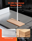 VEVOR lentzāģa asmens 2780 mm, 4 TPI, no SK5 augstas izturības oglekļa tērauda ar rūdītiem 18 HRC asiem zobiem, 16 mm platums, rezerves asmens kokapstrādes lentzāģiem, 1 gab.