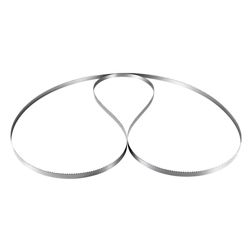 VEVOR lentzāģa asmens 3810 mm, 4 TPI, no SK5 augstas izturības oglekļa tērauda ar rūdītiem 18 HRC asiem zobiem, 19 mm platums, rezerves asmens kokapstrādes lentzāģiem, 1 gab.