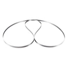 VEVOR lentzāģa asmens 3810 mm, 4 TPI, no SK5 augstas izturības oglekļa tērauda ar rūdītiem 18 HRC asiem zobiem, 19 mm platums, rezerves asmens kokapstrādes lentzāģiem, 1 gab.