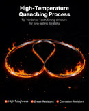 VEVOR lentzāģa asmens 1832 mm, 4 TPI, no SK5 augstas izturības oglekļa tērauda ar rūdītiem 18 HRC asiem zobiem, 12,7 mm platums, rezerves asmens kokapstrādes lentzāģiem, 1 gab.