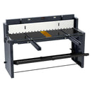 VEVOR pedāļa lokšņu metāla šķēres, griešanas platums 1320 mm, manuālas grīdas šķēres ar masīva tērauda rāmi, regulējama asmeņu atstarpe, materiāla atdures, kājas pedāļa vadība tērauda, vara, armatūras un alumīnija griešanai