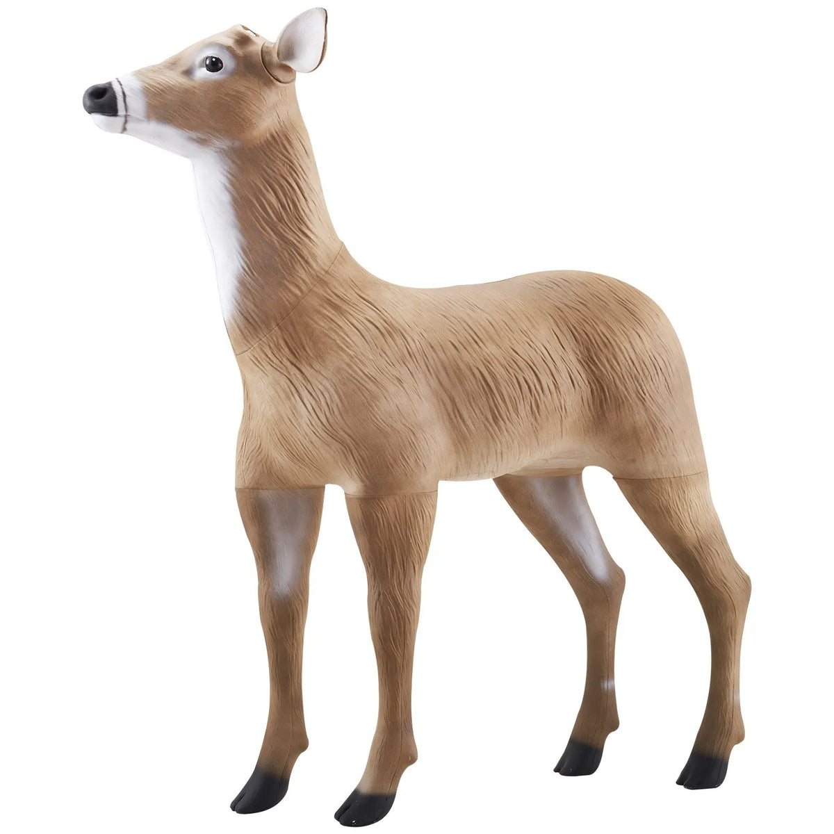 Deer Decoy for Hunting, Durable HDPE Deer Decoy with Foldable Legs, Realistic Design, Easy to Carry and Set Up, Suitable for Garden and Yard Decoration (1 pc)
