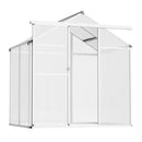 VEVOR polikarbonāta 1,84 x 1,26 x 1,93 m siltumnīca dārzam