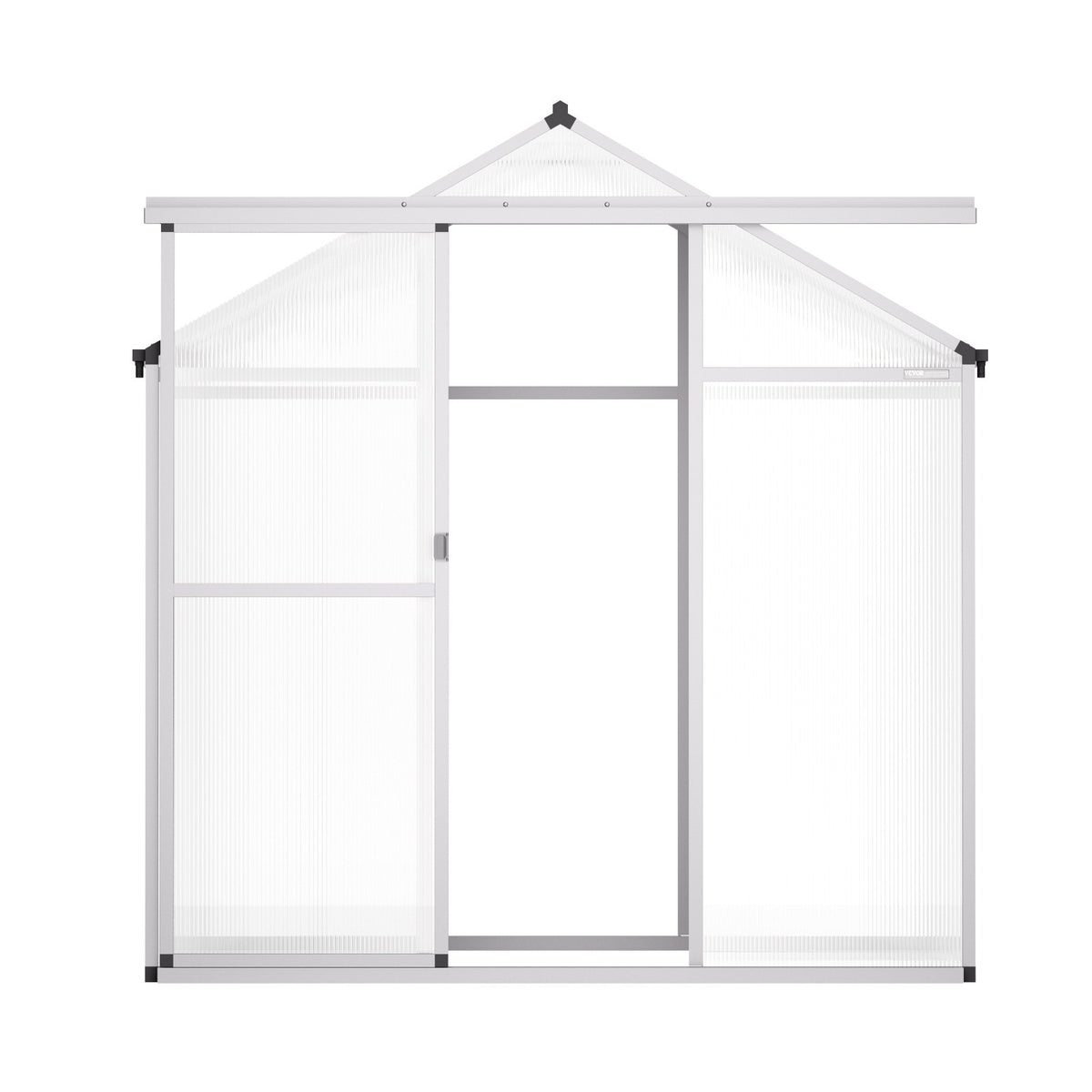 VEVOR polikarbonāta 1,84 x 1,26 x 1,93 m siltumnīca dārzam