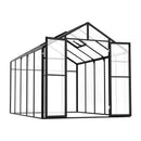 VEVOR polikarbonāta 2.36 x 2.89 x 2.06 m siltumnīca dārzam