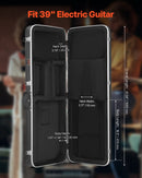 VEVOR elektriskās ģitāras cietais futrālis 1050 mm ar slēdzeni un atslēgām