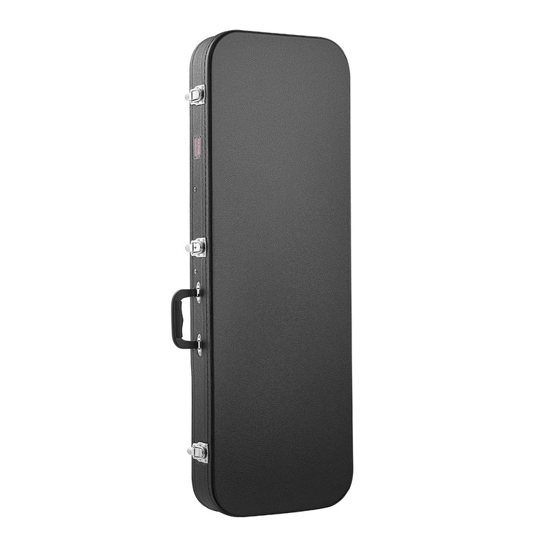 VEVOR elektriskās ģitāras cietā kaste 1095 mm ar slēdzeni un atslēgu, piemērota elektriskajai ģitārai