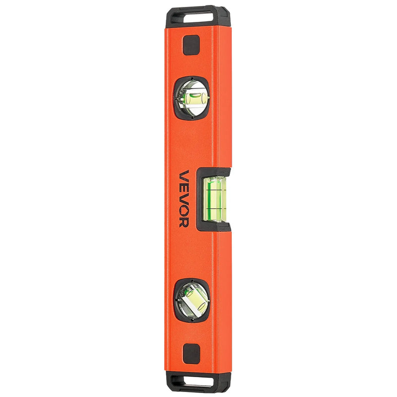 VEVOR 4 gabalu torpēdas līmeņrāžu komplekts 120/300/600/1000 mm ar magnētisku alumīnija sakausējuma korpusu, 3 zaļiem burbuļlīmeņiem, piekares atveri un daudzleņķu mērīšanu būvniecībai un mājas remontam - ZEMLETES.LV