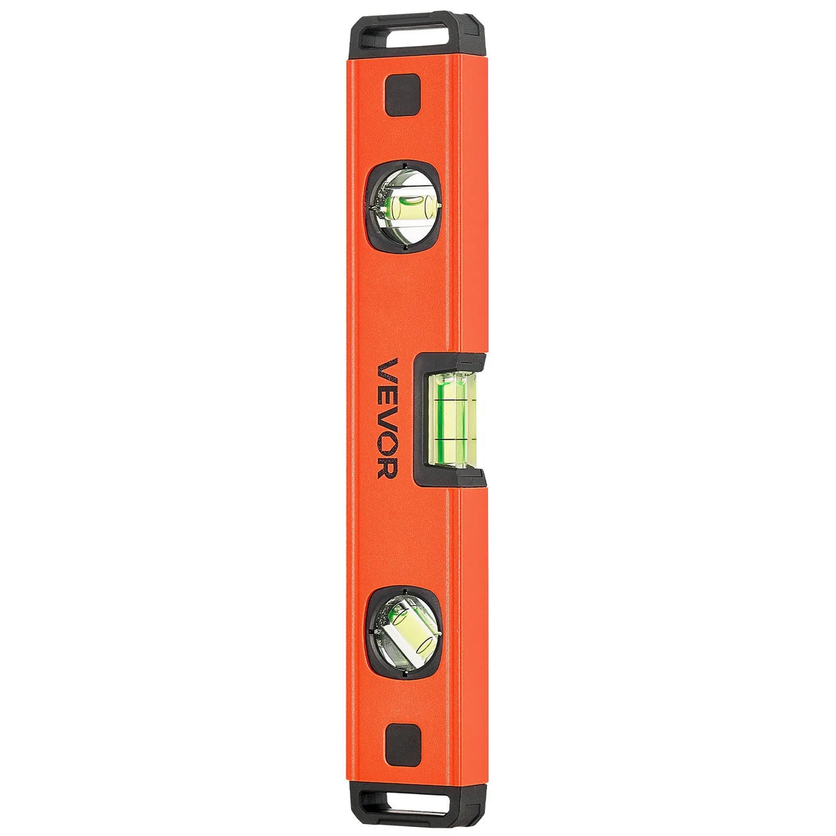VEVOR 4 gabalu torpēdas līmeņrāžu komplekts 120/300/600/1000 mm ar magnētisku alumīnija sakausējuma korpusu, 3 zaļiem burbuļlīmeņiem, piekares atveri un daudzleņķu mērīšanu būvniecībai un mājas remontam - ZEMLETES.LV