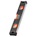 VEVOR 4 gabalu magnētisko torpēdas līmeņrāžu komplekts 1220/610/406/254 mm ar fluorescējošiem burbuļlīmeņiem, 45°/90°/180° lineālu, alumīnija sakausējuma līmeņošanas instrumentiem ar collu un metrisko skalu - ZEMLETES.LV