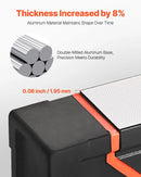 VEVOR 4 gabalu magnētisko torpēdas līmeņrāžu komplekts 1220/610/406/254 mm ar fluorescējošiem burbuļlīmeņiem, 45°/90°/180° lineālu, alumīnija sakausējuma līmeņošanas instrumentiem ar collu un metrisko skalu - ZEMLETES.LV