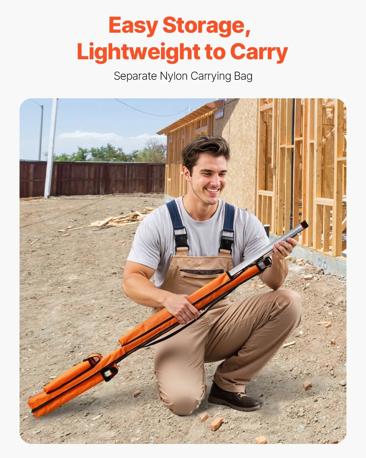 VEVOR 4 gabalu magnētisko torpēdas līmeņrāžu komplekts 1220/610/406/254 mm ar fluorescējošiem burbuļlīmeņiem, 45°/90°/180° lineālu, alumīnija sakausējuma līmeņošanas instrumentiem ar collu un metrisko skalu - ZEMLETES.LV