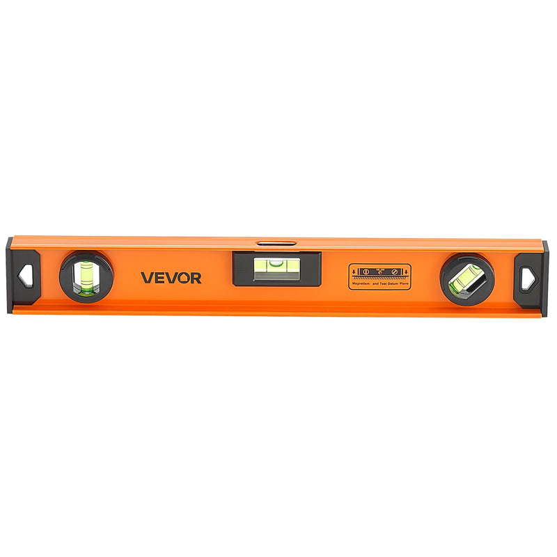 VEVOR 4 gabalu magnētisko līmeņrāžu komplekts 400/600/900/1200 mm ar alumīnija I - veida korpusu, 3 zaļiem burbuļlīmeņiem un piekares atveri, piemērots bilžu karināšanai, mājas uzlabošanai un DIY darbiem - ZEMLETES.LV