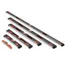 VEVOR 6 gabalu magnētisko torpēdas līmeņrāžu komplekts 1981/1220/813/610/406/254 mm ar burbuļlīmeņiem, 45°/90°/180° lineālu, alumīnija sakausējuma magnētiskajiem līmeņrāžiem, triecienizturīgu konstrukciju un collu un metrisko skalu - ZEMLETES.LV