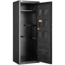 VEVOR ieroču seifs 10–12 šautenēm, šauteņu seifs ar mehānisko un digitālo tastatūras slēdzeni, ātrās piekļuves augstais ieroču skapis ar noņemamu plauktu, ieroču skapis mājas apstākļos šautenēm un bises tipa ieročiem