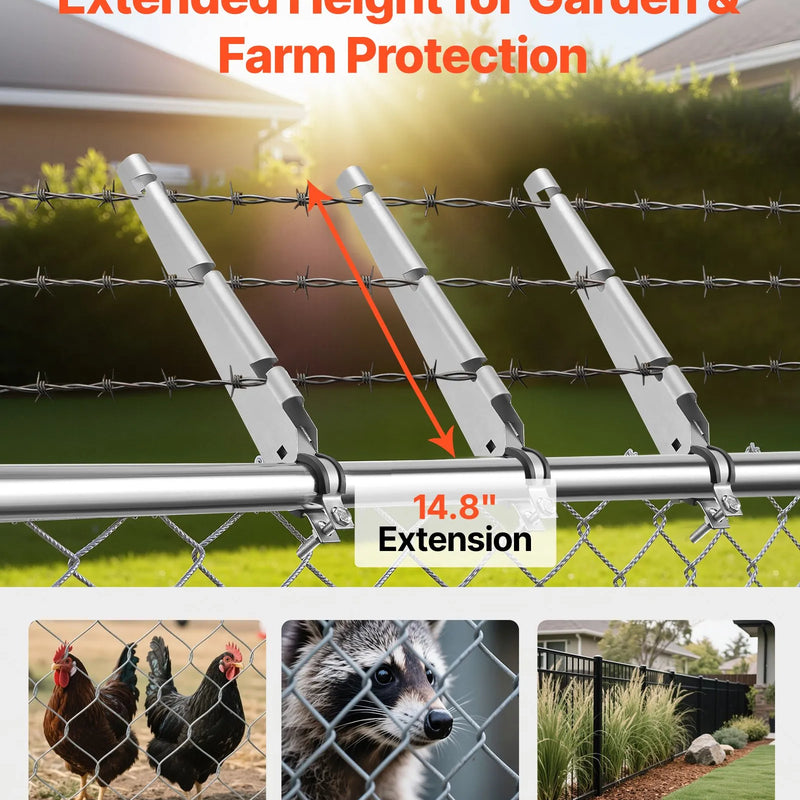 Дзелонстиеплес пагаринатаи, 10 габ., 37,6 см, ķēžu posmu žogam 33-38 мм