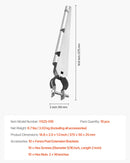 Дзелонстиеплес пагаринатаи, 10 габ., 37,6 см, ķēžu posmu žogam 33-38 мм