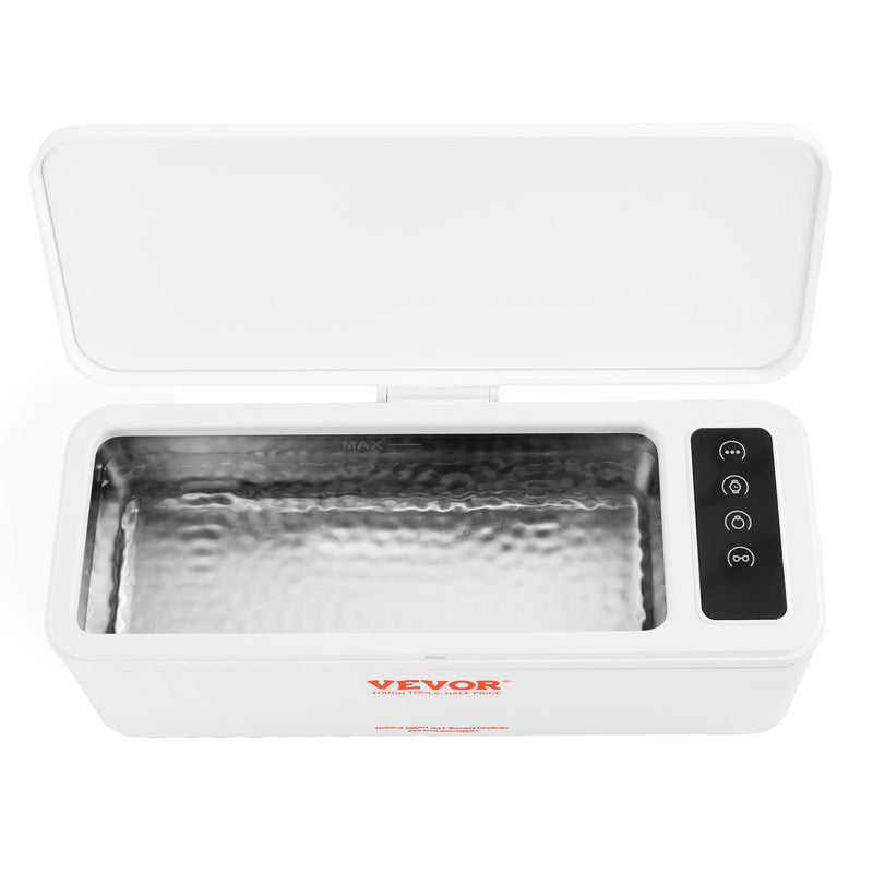 VEVOR portatīvais ultraskaņas rotaslietu tīrītājs – 470 ml (16 oz) tīrīšanas ierīce