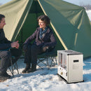 10 000 BTU iekštelpu un āra petrolejas sildītājs ar automātisku izslēgšanos, regulējamu liesmu un apgāšanās aizsardzību, pārnēsājams sildītājs mājai, garāžai, pagrabam, kempingam, darbnīcai un ārkārtas situācijām, melns