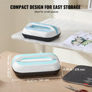 VEVOR  pārnēsājamā termoprese 30 x 25 cm, zaļa + balta