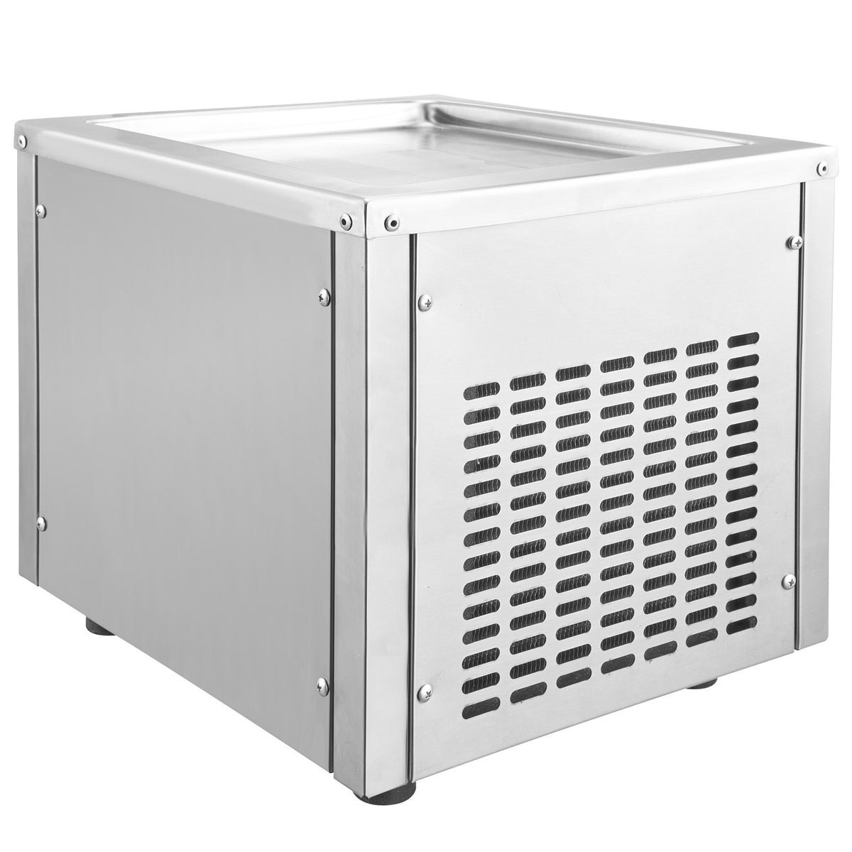 VEVOR Rolled Ice Cream Machine with 28 × 24 cm Pan