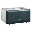 Automātiskā saldējuma mašīna ar iebūvētu kompresoru, 1,5 L elektriskā gelato un sorbeta gatavotāja ar 3 režīmiem mājas virtuvei