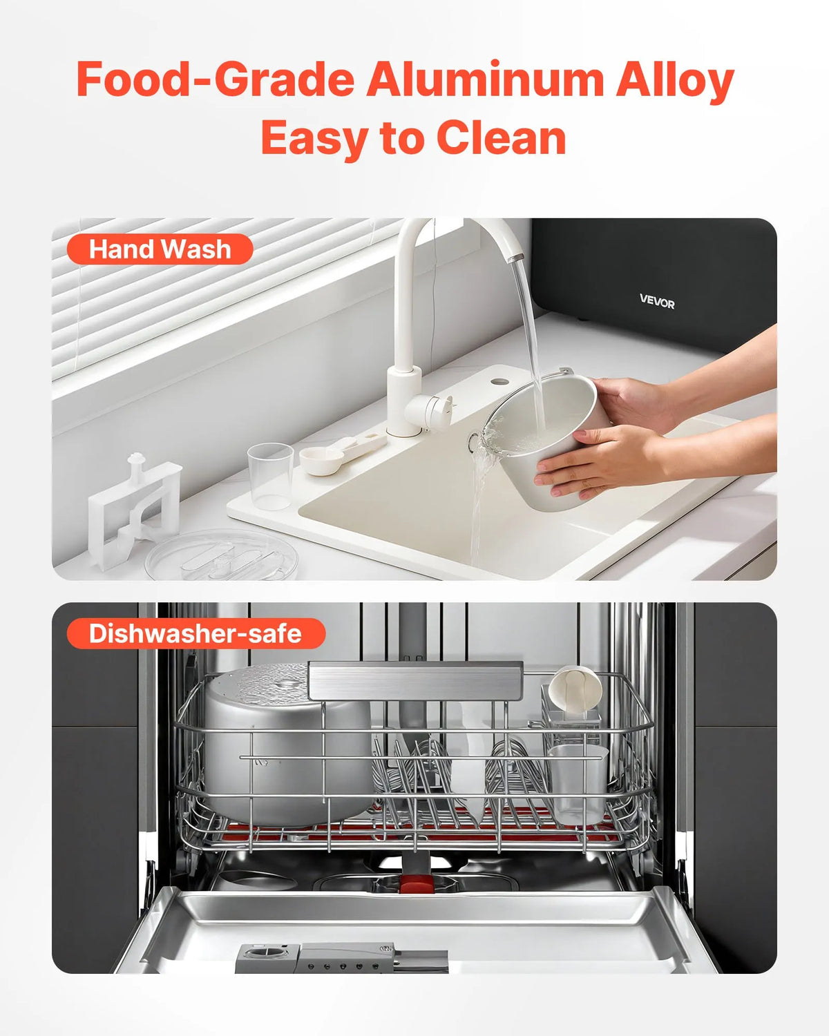 VEVOR Automatic Ice Cream Maker 1.5 L with Compressor, 3 Modes, for Gelato and Sorbet, Home Use