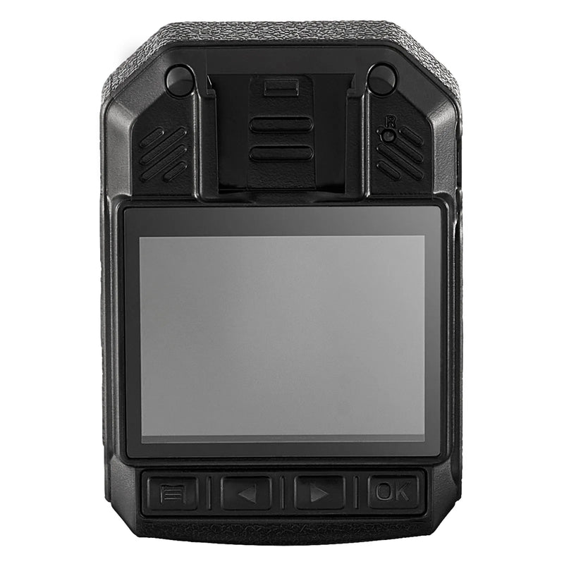 1440P HD policijas ķermeņa kamera, 64 GB, 5,1 cm LCD ekrāns, infrasarkanā nakts redzamība, ūdensizturīga, 2,85 Ah akumulators