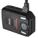 1440P HD policijas ķermeņa kamera, 64 GB, 5,1 cm LCD ekrāns, infrasarkanā nakts redzamība, ūdensizturīga, 2,85 Ah akumulators