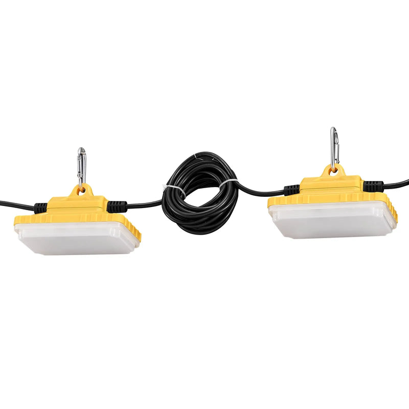 30,5 m Darba telpu apgaismojuma virtene, 150 W, 15000 lm, savienojama, ūdensizturīga