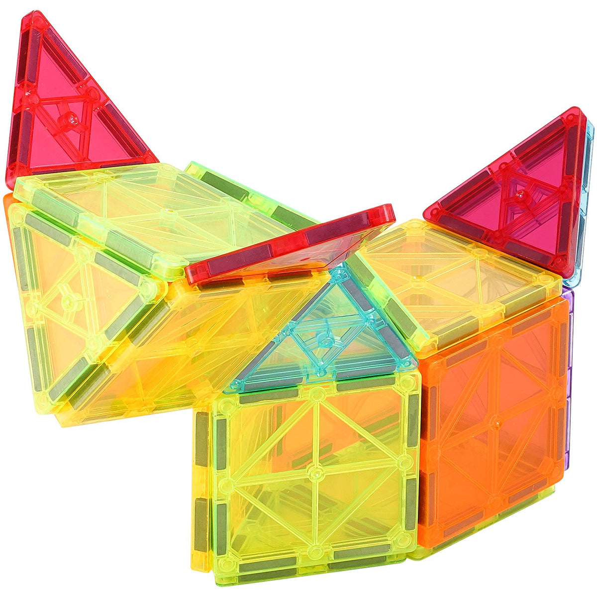 VEVOR magnetplaadid 32 tk, 3D-ehitusklotsid lastele
