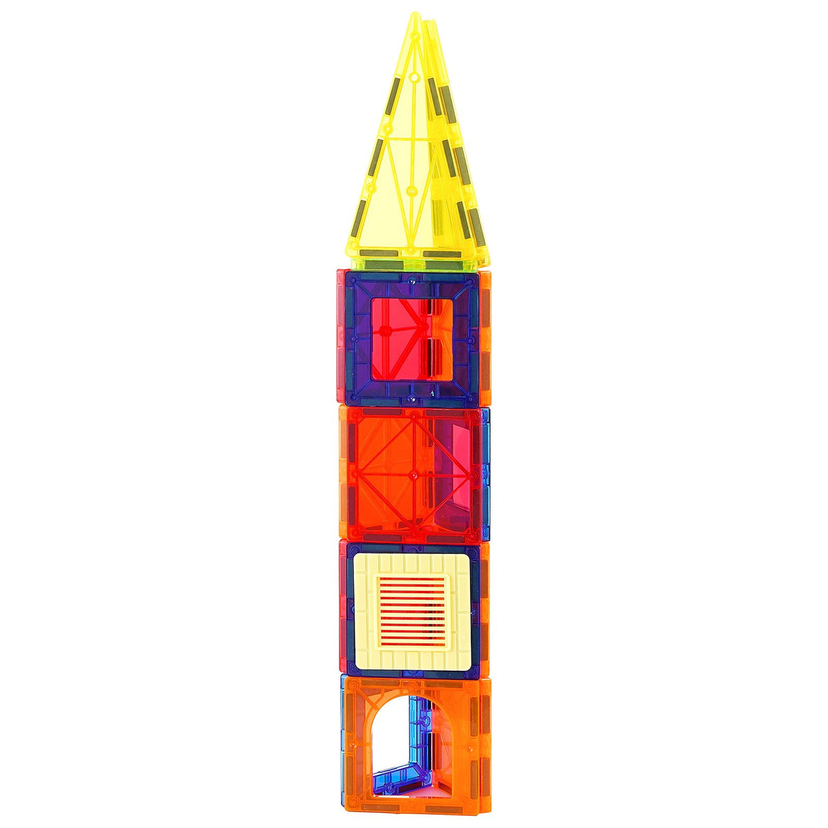 VEVOR magnetplaadid 55 tk, konstruktor lastele