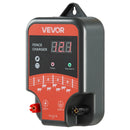 VEVOR elektriskā žoga impulsa ģenerators, 10 kV, 3 J, maiņstrāvas un līdzstrāvas barošana, LED indikators, darbības attālums 3 km, aizsardzībai pret savvaļas dzīvniekiem